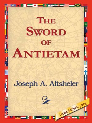 cover image of The Sword of Antietam